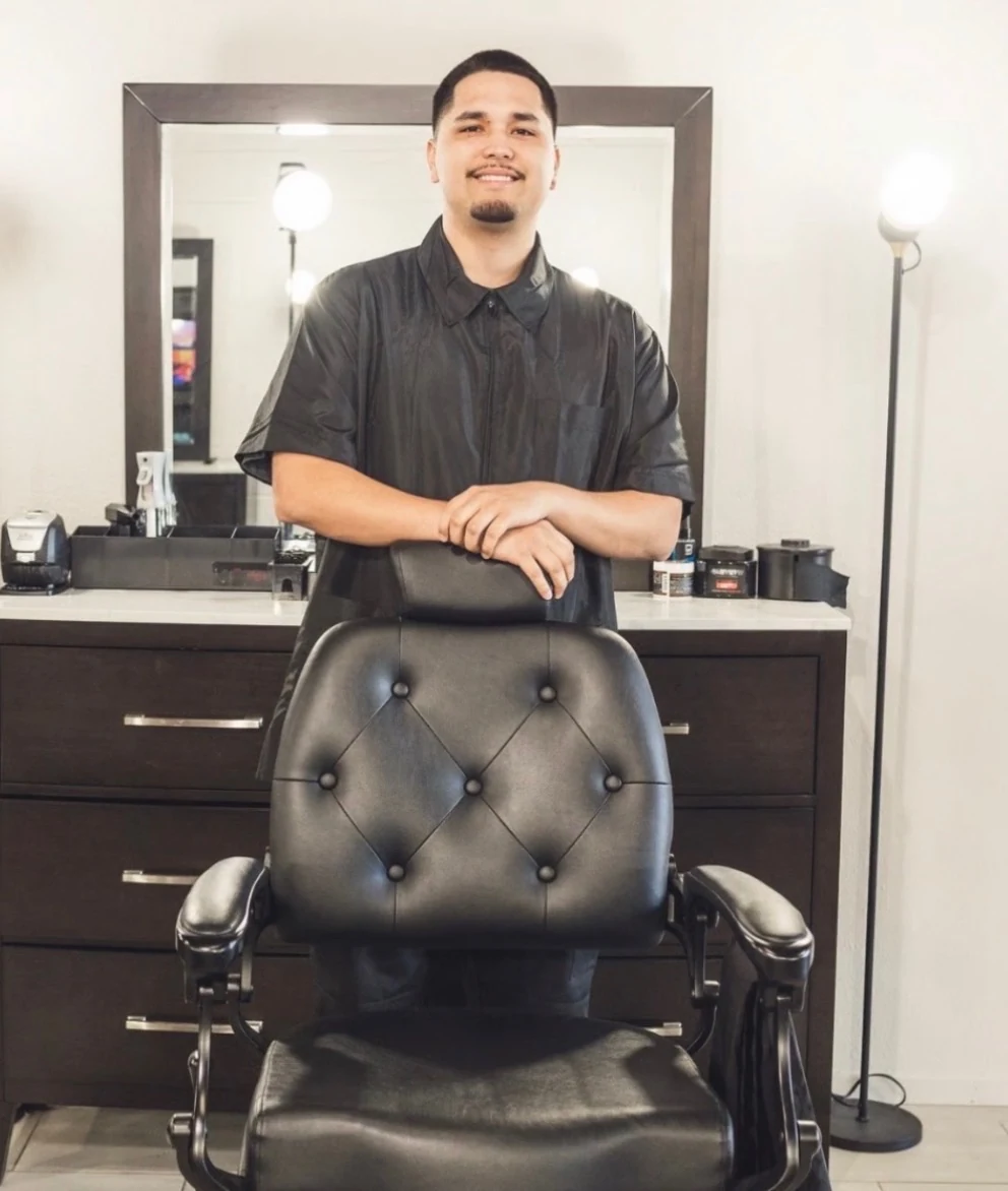 Anthony Parker, barber at Masters Barber Co. in Ventura