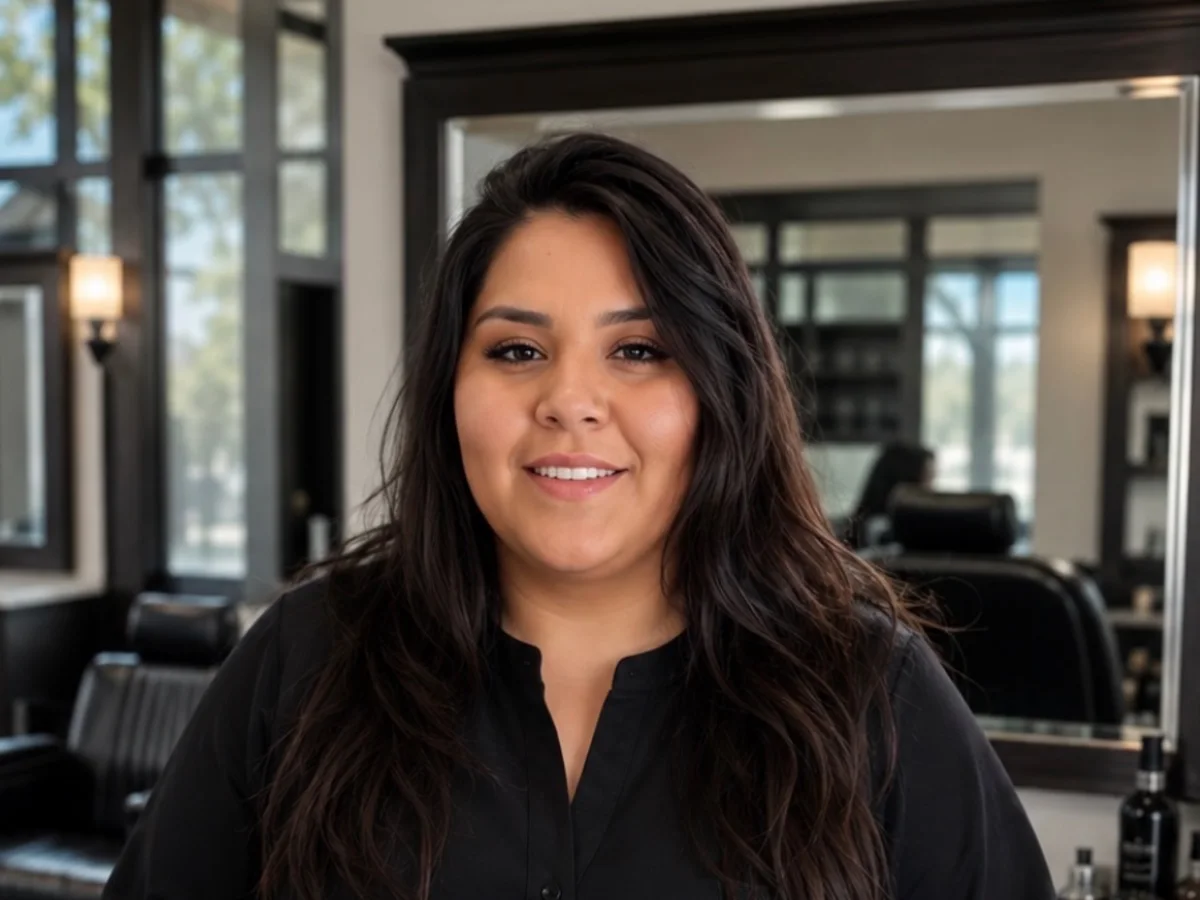 Kayla Ruiz, barber at Masters Barber Co. in Ventura
